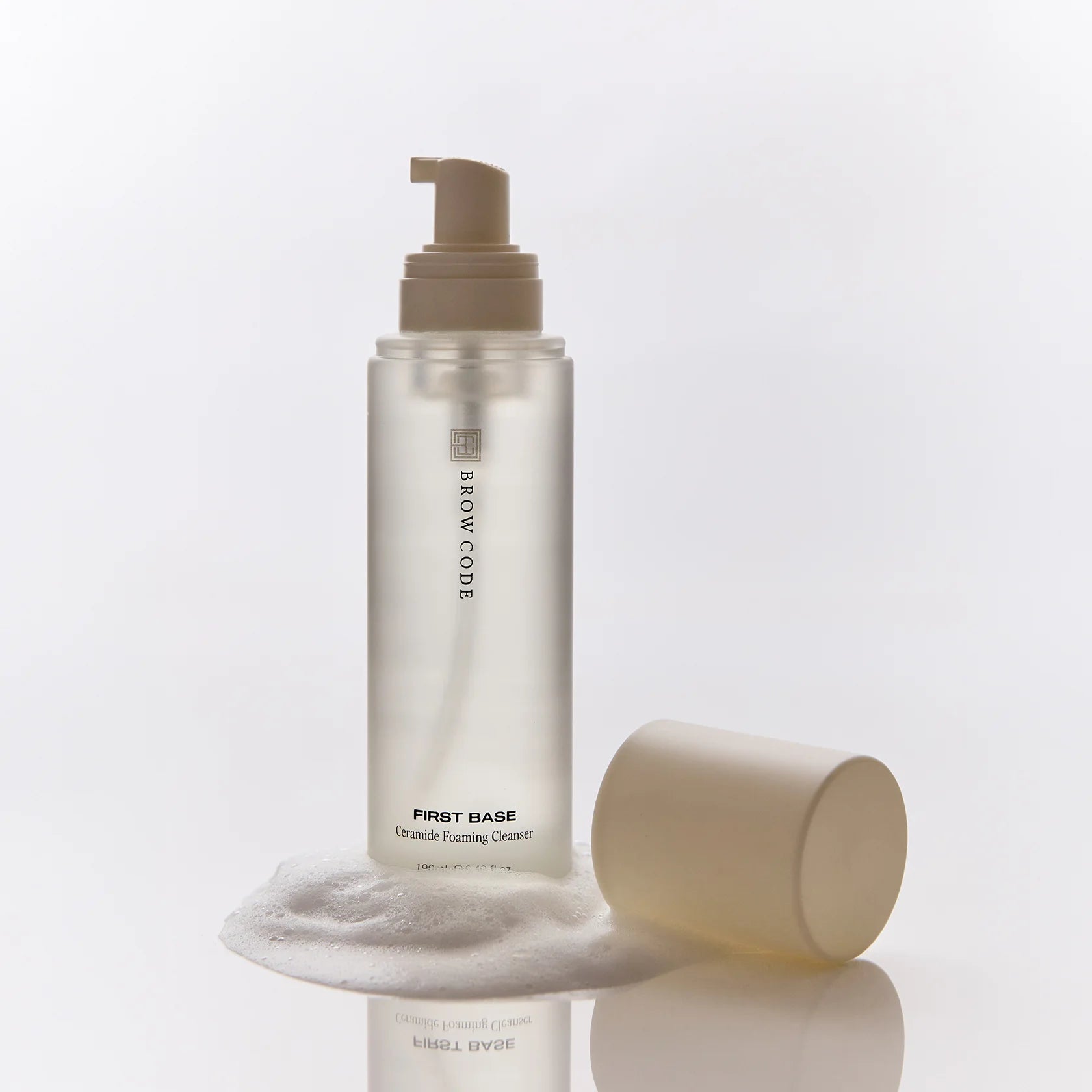 First base ceramide foaming cleanser