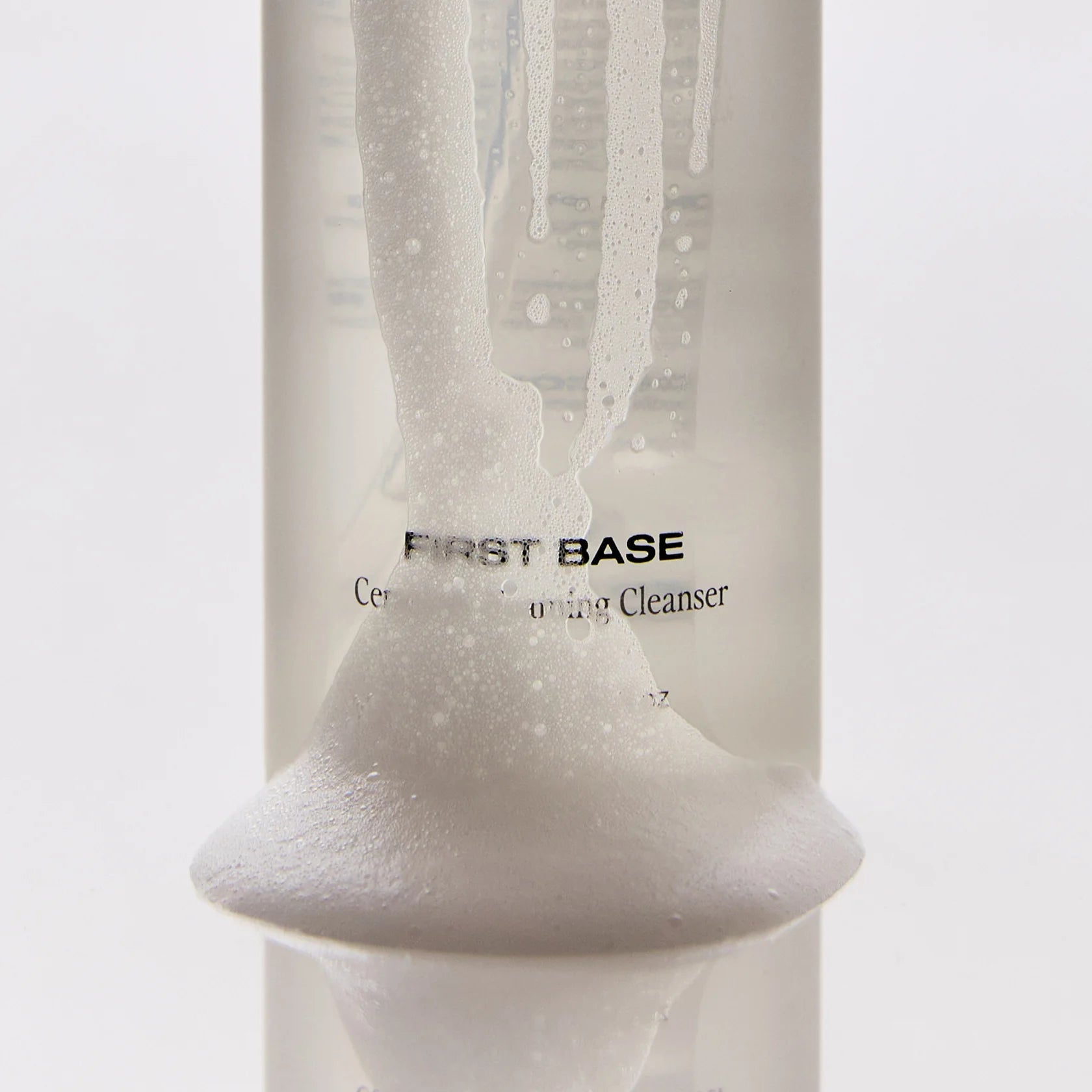 First base ceramide foaming cleanser