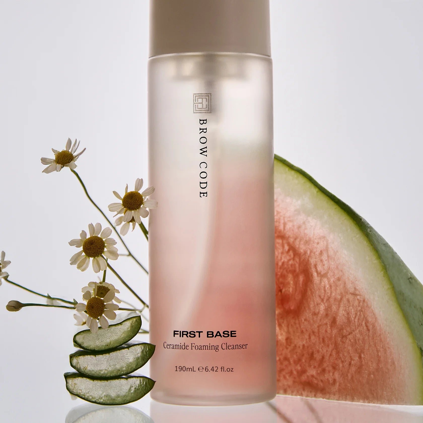 First base ceramide foaming cleanser