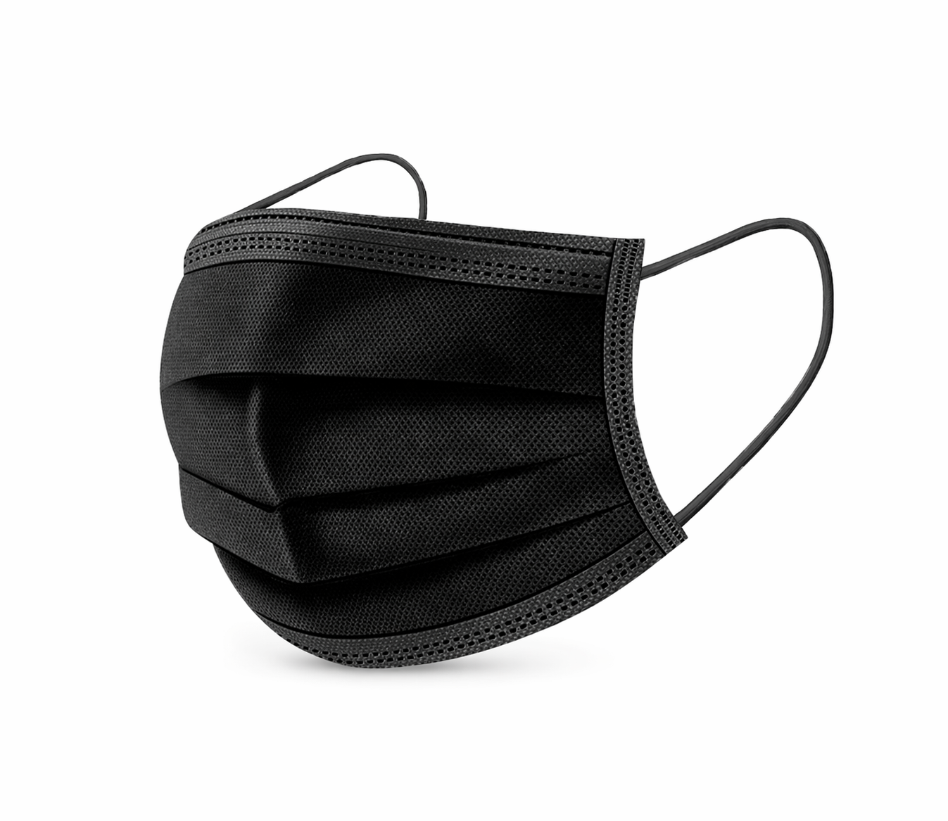 Maske za obraz Črne 50kom